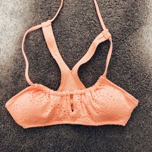 Coral aerie top